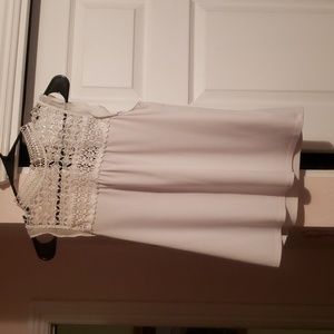 Express Design Studio Sleeveless Blouse Small white